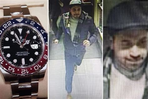 cops rolex|Rolex watch theft.